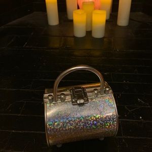 90s Holographic TINY purse